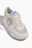 Golden Goose Shoes Sneakers Running Sole Sneaker in Silver/White/Platinum Golden Goose Shoes Running Sole Sneaker in Silver/White/Platinum