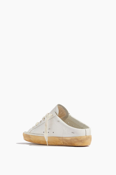 Golden Goose Shoes Sneakers Superstar Slide Sneaker in White/Silver