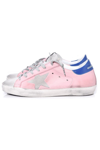 Golden Goose Shoes Superstar Sneakers in Pink Nabuk/Ice Star Golden Goose Superstar Sneakers in Pink Nabuk/Ice Star