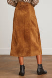 Golden Goose Skirts Buttoned Pencil Skirt in Tobacco Brown Golden Goose Buttoned Pencil Skirt in Tobacco Brown