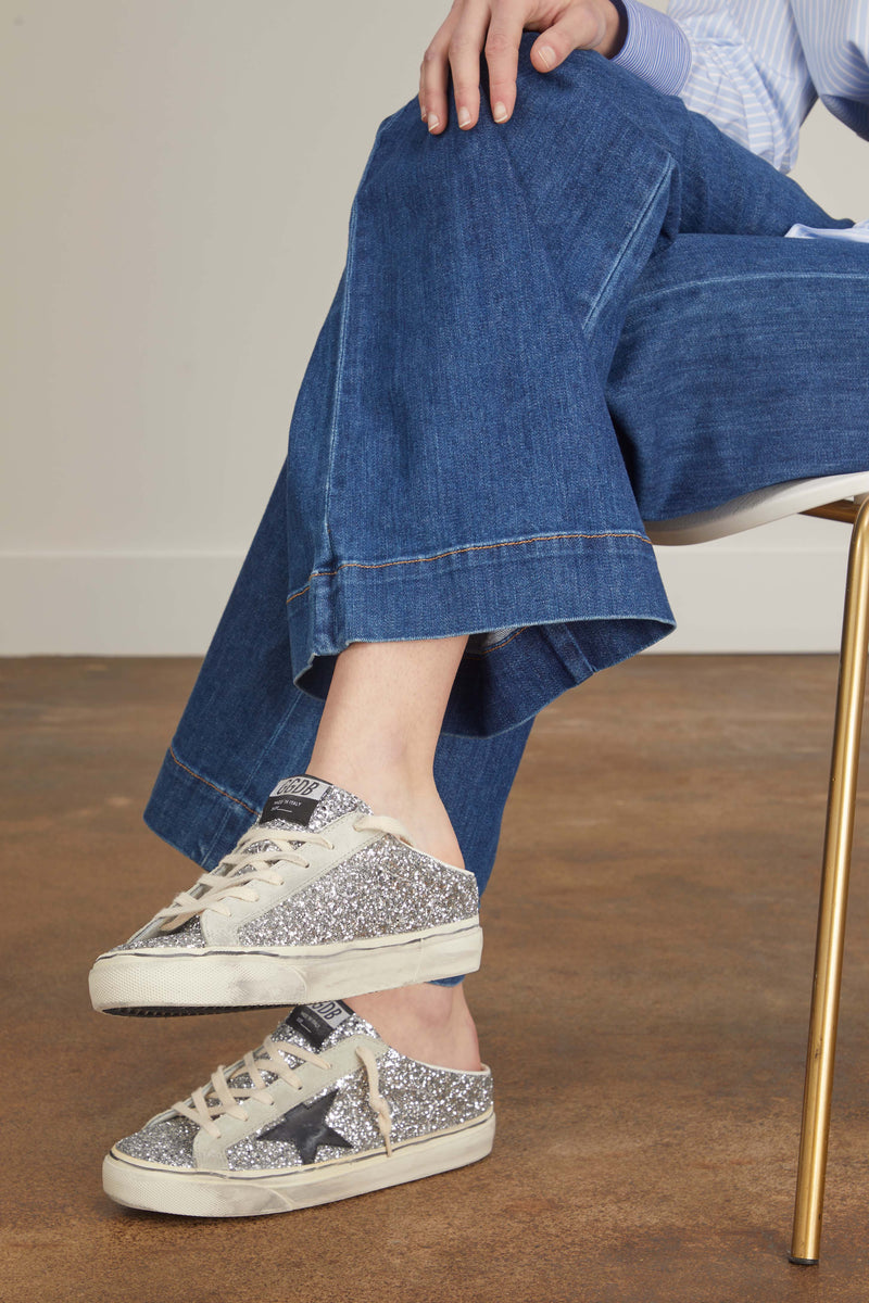 Golden Goose Superstar Sneaker in Silver/Ice/Black – Hampden Clothing