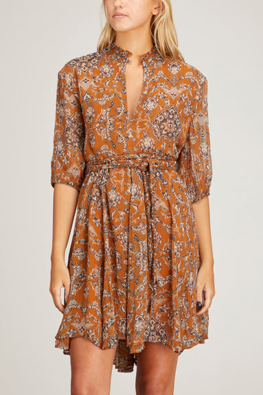 Hannah Artwear Dresses Gaia Dress in Guilded Gold