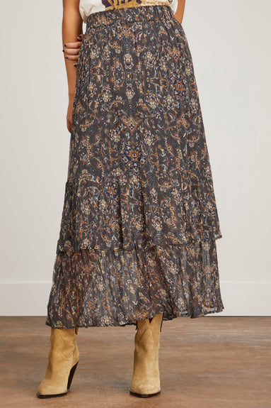 Hannah Artwear Skirts Mira Maxie Skirt in Ashbee