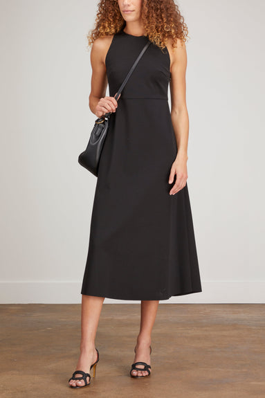 Harris Wharf Dresses Halter Dress in Black Harris Wharf Halter Dress in Black