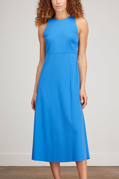Harris Wharf Dresses Halter Dress in Royal Blue Harris Wharf Halter Dress in Royal Blue