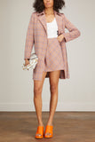 Harris Wharf Skirts Mini Skirt in Orange/Purple Harris Wharf Mini Skirt in Orange/Purple