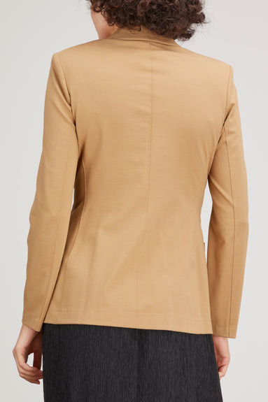 Harris Wharf Jackets Women Blazer in Tan Harris Wharf Women Blazer in Tan