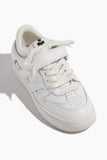 Isabel Marant Shoes Sneakers Baps Sneaker in White Isabel Marant Baps Sneaker in White