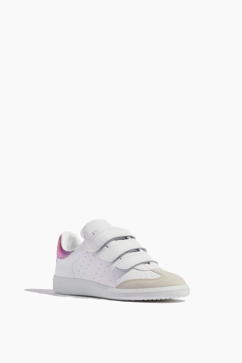 Marant Beth Sneaker in Metallic Pink – Hampden Clothing