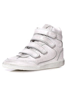 Isabel Marant Shoes Bilsy Sneaker in White/Silver Isabel Marant Bilsy Sneaker in White/Silver