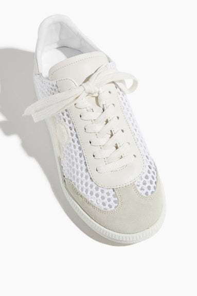 Isabel Marant Shoes Low Top Sneakers Bryce Mesh Sneaker in White Isabel Marant Bryce Mesh Sneaker in White