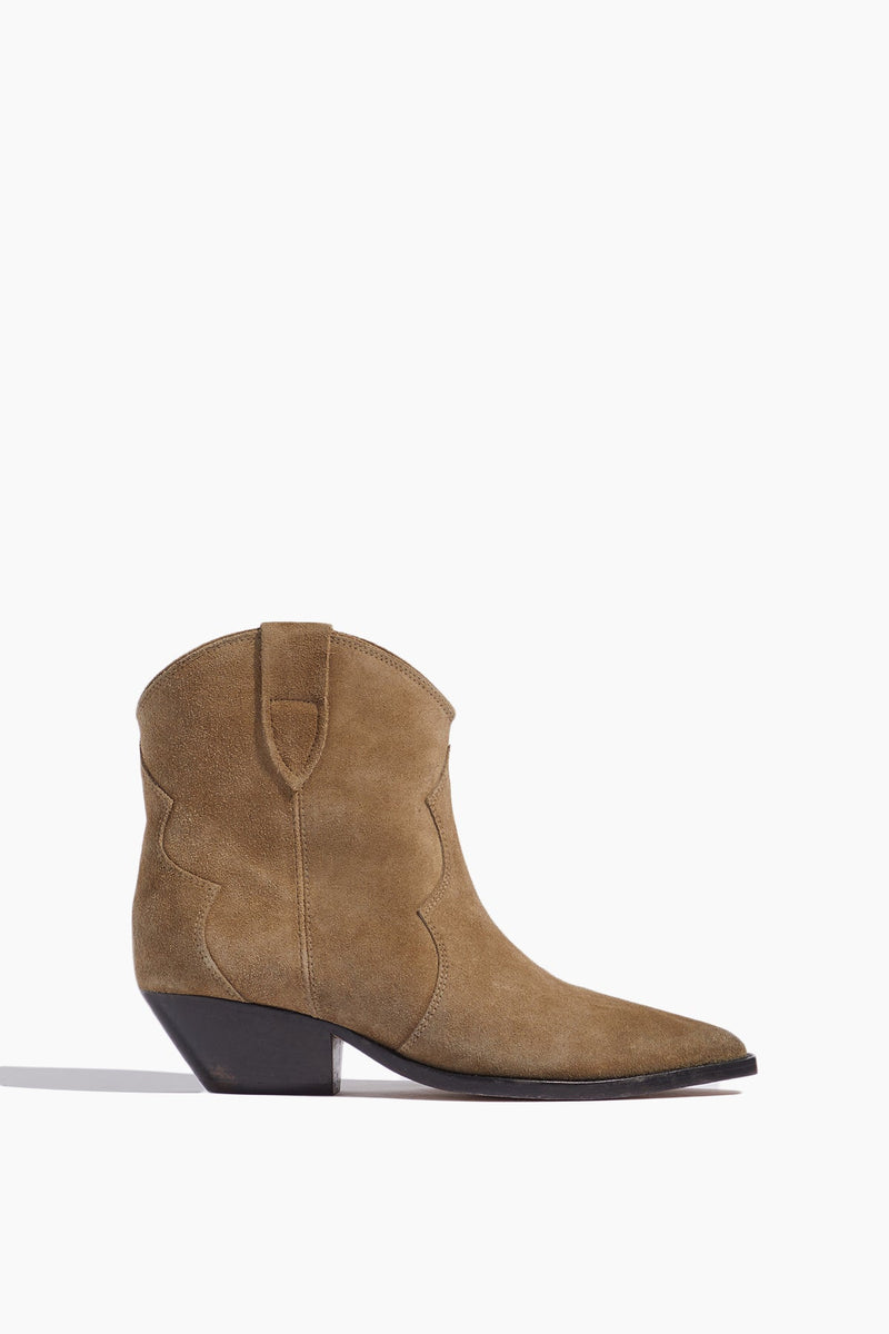 Isabel Dewina Boot in Taupe – Hampden Clothing