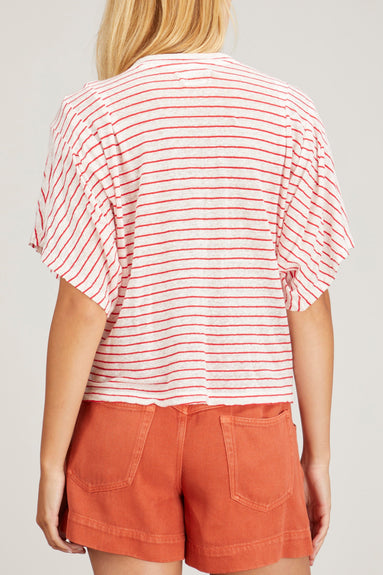 Etoile Isabel Marant Tops Kyanza Tee Shirt in Red