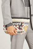 Etoile Isabel Marant Wallets Powden Pouch Bag in Black/Multicolor Etoile Isabel Marant Powden Pouch Bag in Black/Multicolor