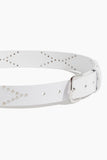 Isabel Marant Belts Telly Belt in White/Silver Isabel Marant Telly Belt in White/Silver