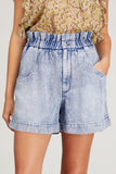Etoile Isabel Marant Shorts Titea Shorts in Light Blue Etoile Isabel Marant Titea Shorts in Light Blue