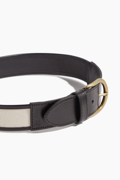 Isabel Marant Belts Zaf Belt in Ecru/Black Isabel Marant Zaf Belt in Ecru/Black