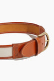 Isabel Marant Belts Zaf Belt in Ecru/Cognac Isabel Marant Zaf Belt in Ecru/Cognac