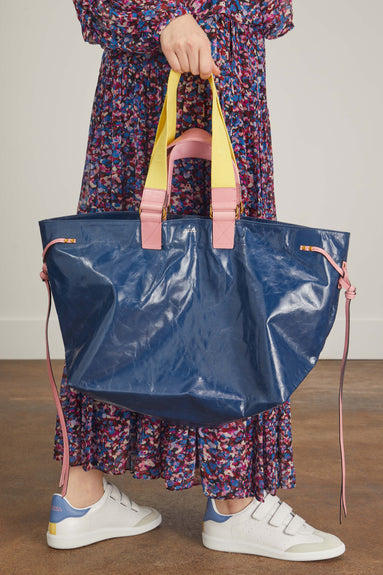 Isabel Marant Tote Bags Wardy Tote Bag in Navy Isabel Marant Wardy Tote Bag in Navy
