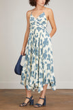 Jonathan Simkhai Dresses Portia Collage Floral Print Sleeveless Wrap Midi Dress in Ivory Print Jonathan Simkhai Portia Collage Floral Print Sleeveless Wrap Midi Dress in Ivory Print