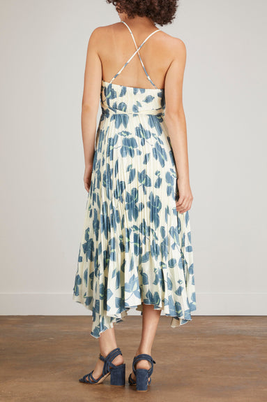 Jonathan Simkhai Dresses Portia Collage Floral Print Sleeveless Wrap Midi Dress in Ivory Print Jonathan Simkhai Portia Collage Floral Print Sleeveless Wrap Midi Dress in Ivory Print