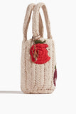 JW Anderson Shoulder Bags Apple Knitted Shopper Bag in Beige JW Anderson Apple Knitted Shopper Bag in Beige