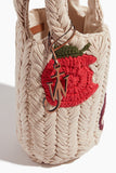 JW Anderson Shoulder Bags Apple Knitted Shopper Bag in Beige JW Anderson Apple Knitted Shopper Bag in Beige