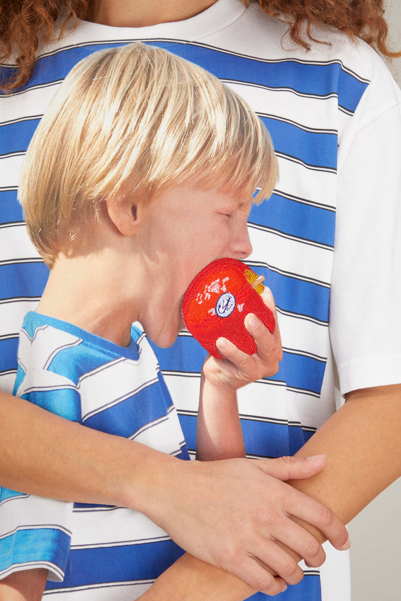 JW Anderson Boy With Apple Oversized T-Shirt in White – Hampden