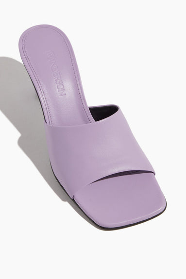 JW Anderson Strappy Heels Chain Heel Sandal in Lilac