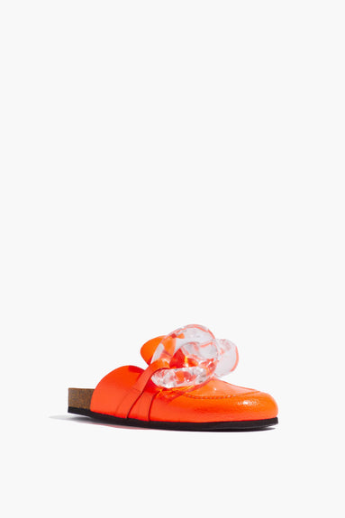 JW Anderson Shoes Loafers Chain Loafer in Orange JW Anderson Shoes Chain Loafer in Orange