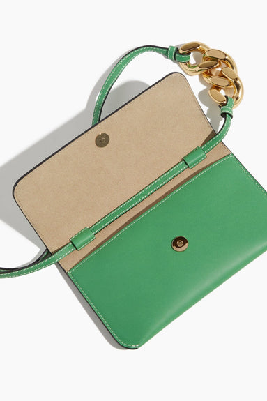 JW Anderson Cross Body Bags Chain Phone Pouch in Bright Green JW Anderson Chain Phone Pouch in Bright Green