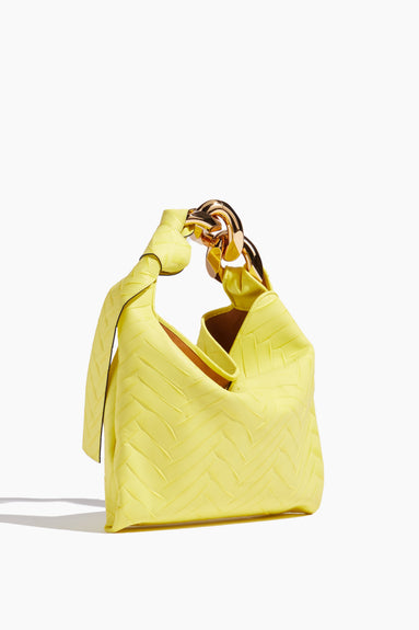 JW Anderson Shoulder Bags Small Chain Hobo Bag in Lemon JW Anderson Small Chain Hobo Bag in Lemon