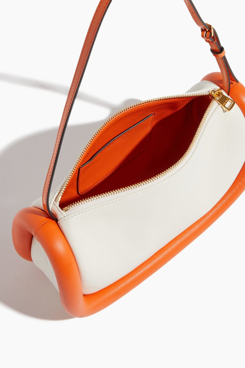 JW Anderson The Bumper 15 Bag in White/Orange – Hampden Clothing