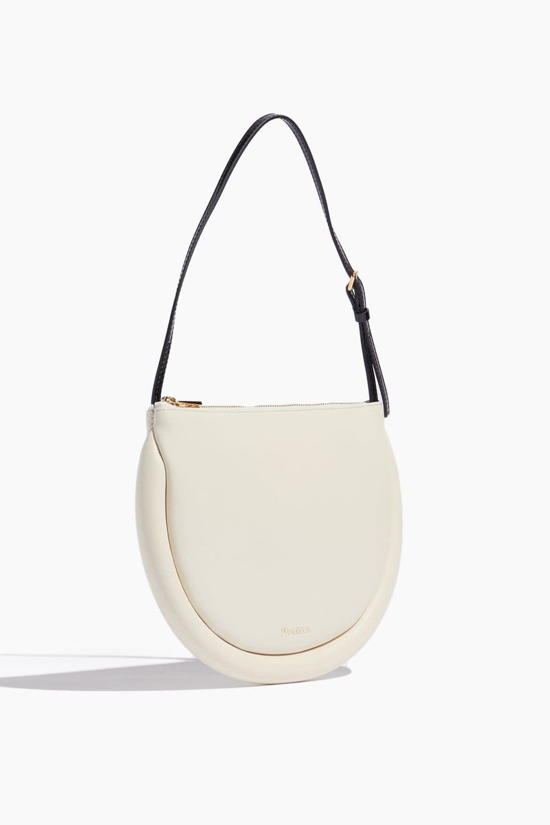 JW ANDERSON The Bumper-Moon two-tone leather shoulder bag