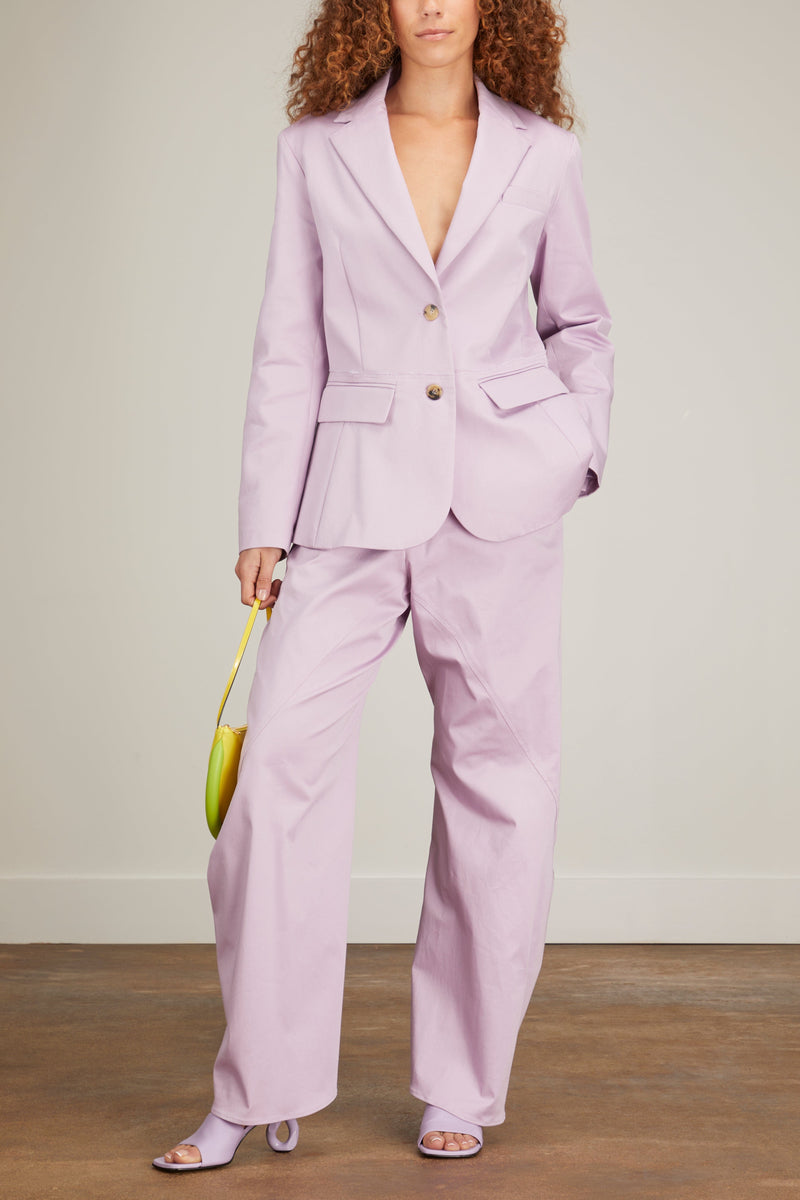 JW Anderson Twisted Trouser in Lilac – Hampden Clothing