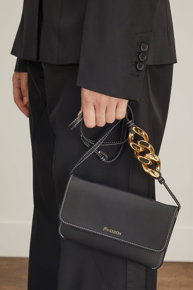 JW Anderson Cross Body Bags Chain Phone Pouch in Black JW Anderson Chain Phone Pouch in Black