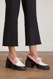 JW Anderson Shoes Loafers Chunky Loafer Heel in Black/White/Pink JW Anderson Shoes Chunky Loafer Heel in Black/White/Pink