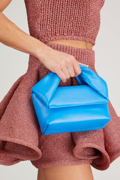 JW Anderson Cross Body Bags Midi Twister Bag in in Cyan Blue JW Anderson Midi Twister Bag in in Cyan Blue