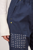 Kerri Rosenthal Pants Every Body Patchwork Pant in Indigo