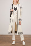 Kerri Rosenthal Sweaters Poppys Super Long Cardigan in Oatmilk