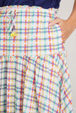 Kerri Rosenthal Skirts Vacay Skirt Printed in Tomato Kerri Rosenthal Vacay Skirt Printed in Tomato