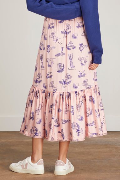 Kerri Rosenthal Skirts Veronica Skirt in Rhubarb Kerri Rosenthal Veronica Skirt in Rhubarb
