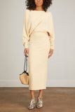 Khaite Dresses June Dress in Custard