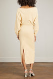 Khaite Dresses June Dress in Custard