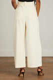 Khaite Pants Rapton Pant in Bone
