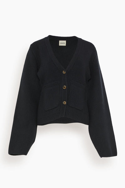 Scarlet Cardigan in Black