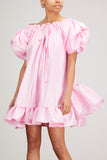 Kika Vargas Dresses Tata Dress in Pink