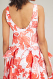 Kika Vargas Dresses Ramya Long Dress in Red Azalea