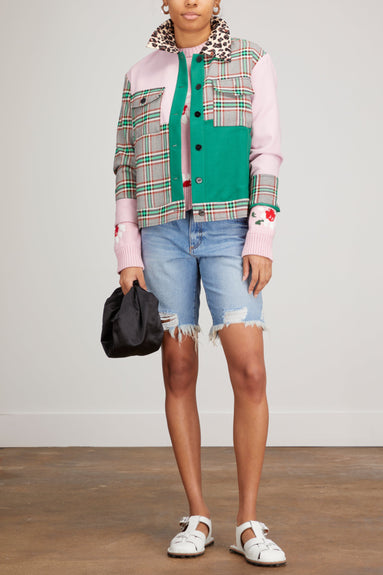 Kitri Jackets Madison Patched Jacket in Mixed