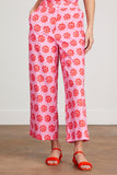 Kitri Pants Romina Trousers in Pink Geo Floral
